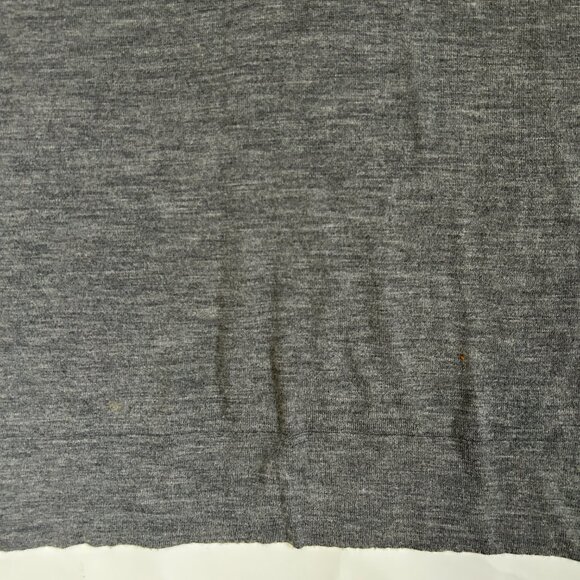 J Jill Italian Merino Wool V Neck Long Sleeve Sweater Gray Womens size L casual - Picture 6 of 11